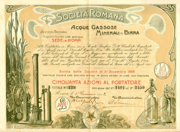 Società Romana Acque Gassose Minerali e Birra