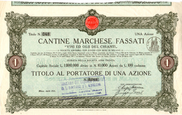 Cantine Marchese Fassati - Vini ed Olii del Chianti