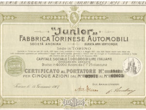 Junior - Fabbrica Torinese Automobili