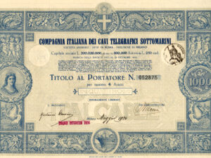 Compagnia Italiana dei Cavi Telegrafici Sottomarini - ITALCABLE