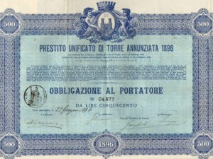 Prestito Unificato di Torre Annunziata 1896