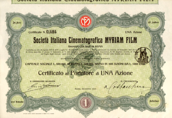 Società Italiana Cinematografica Myriam Film