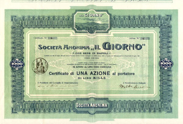 Società Anonima "Il Giorno"