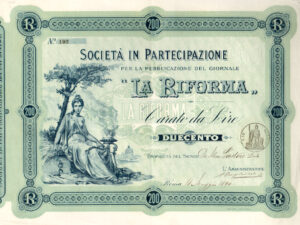 Società in Partecipazione per la Pubblicazione del Giornale "La Riforma"