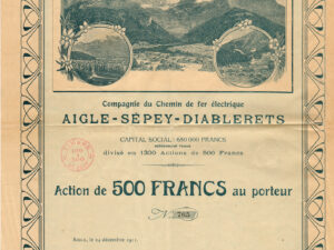 Compagnie du Chemin de Fer Electrique Aigle-Sépey-Diablerets