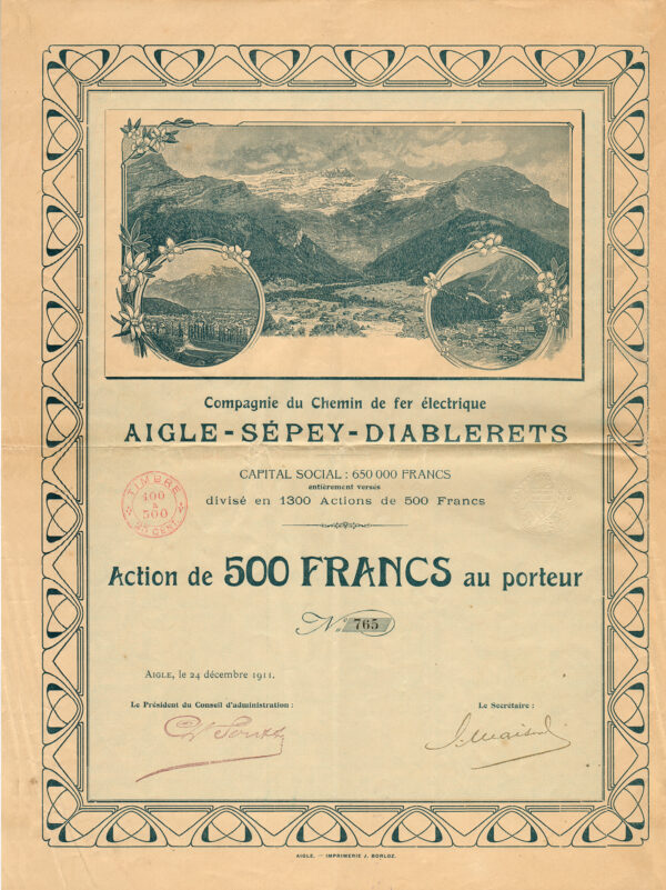 Compagnie du Chemin de Fer Electrique Aigle-Sépey-Diablerets