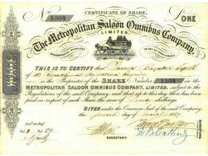 The Metropolitan Saloon Omnibus Company