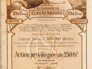 Société d'Eclairage de Clausenbourg & Extensions
