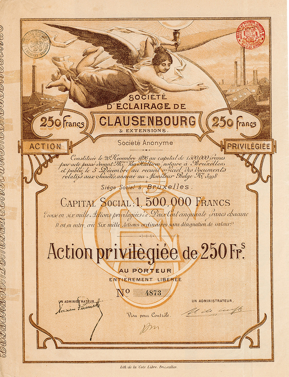 Société d'Eclairage de Clausenbourg & Extensions