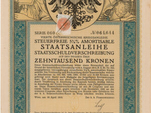 Quarto Prestito di Guerra Austriaco 5½%