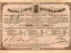 Prestito a Premj della Città di Venezia