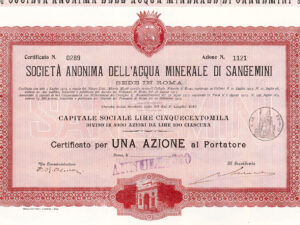 Società Anonima dell'Acqua Minerale di Sangemini