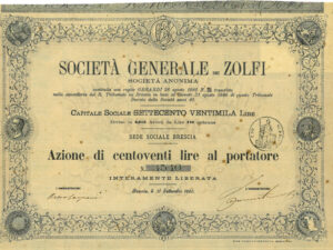 Società Generale dei Zolfi
