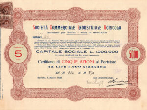 Società Commerciale Industriale Agricola - S.C.I.A
