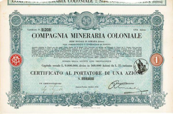 Compagnia Mineraria Coloniale