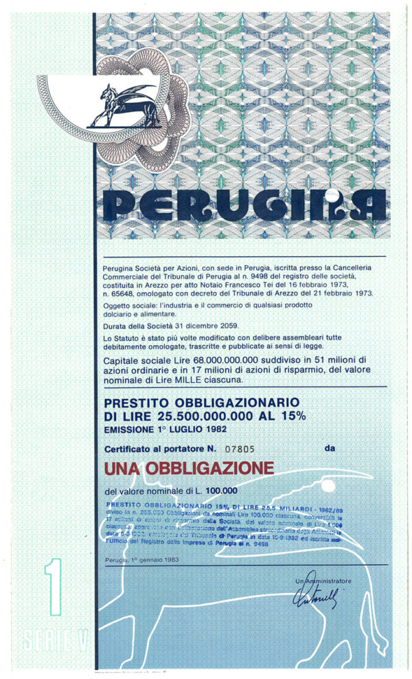 15% Perugina S.p.A.