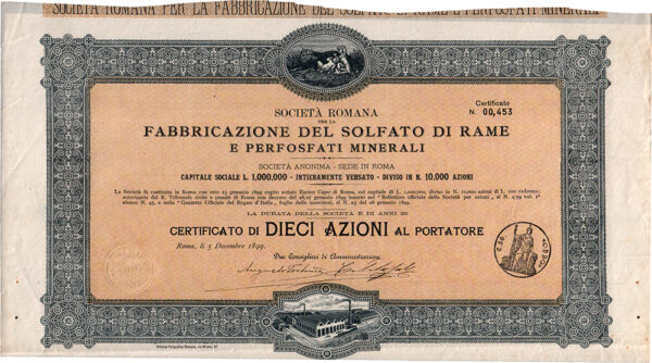 Società Romana per la Fabbricazione del Solfato di Rame e Perfosfati Minerali