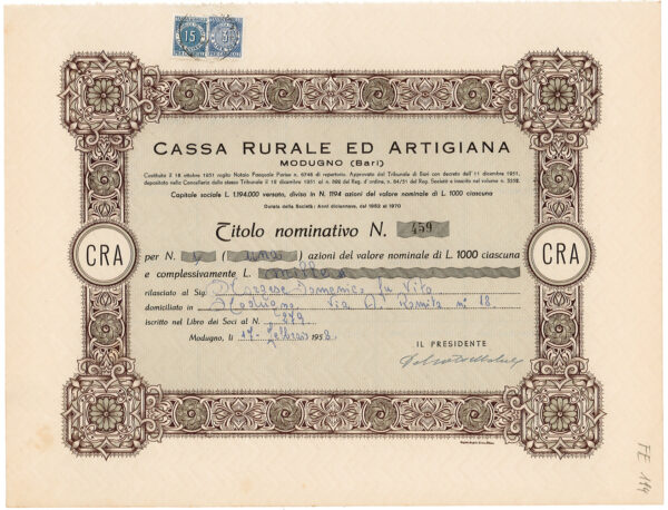 Cassa Rurale ed Artigiana di Modugno