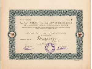 Soc. An. Cooperativa fra i Tranvieri di Roma per laCostruzione e l’Acquisto di Case Popolari ed Economiche