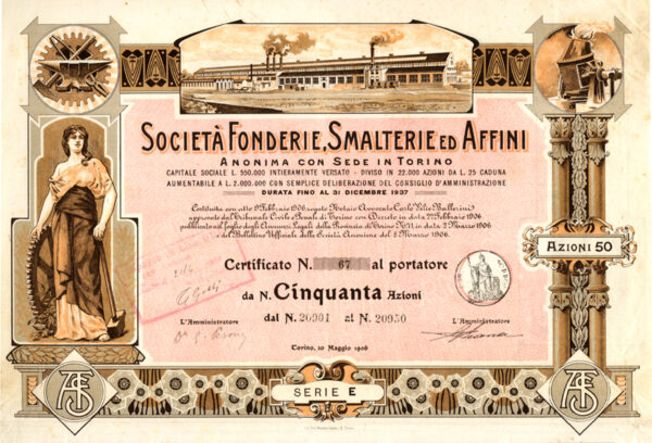 Società Fonderie, Smalterie ed Affini