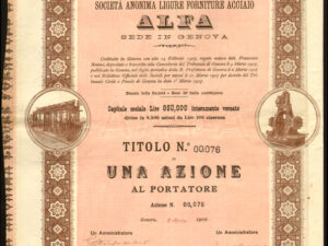 S.A. Ligure Forniture Acciaio ALFA
