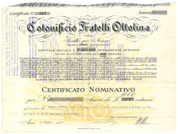 Cotonificio Fratelli Oltolina