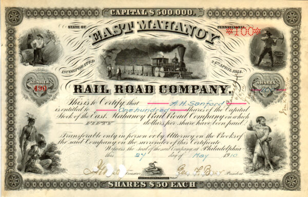 East Mahanoy Rail Road Company