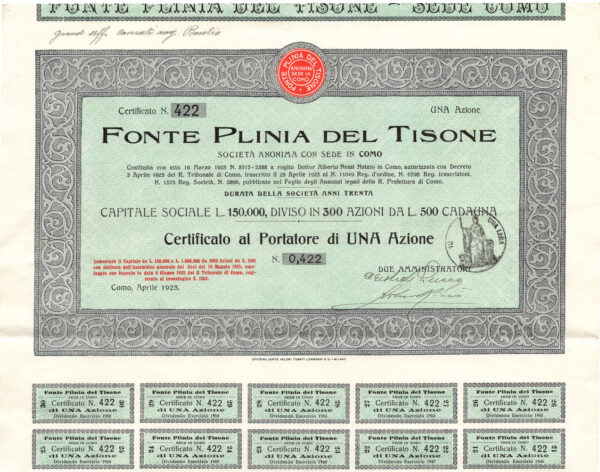 Fonte Plinia del Tisone