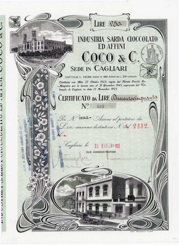 Industria Sarda Cioccolato ed Affini Coco & C.