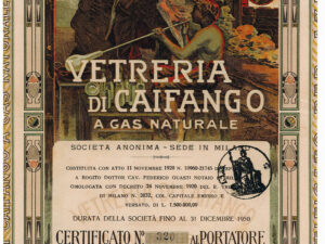 Vetreria di Caifango a Gas naturale
