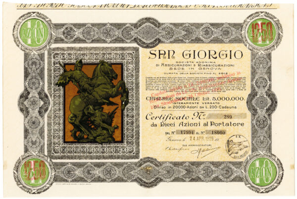 San Giorgio - Società Anonima di Assicurazioni e Riassicurazioni