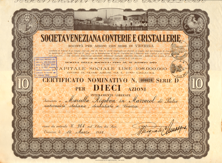Società Veneziana Conterie e Cristallerie